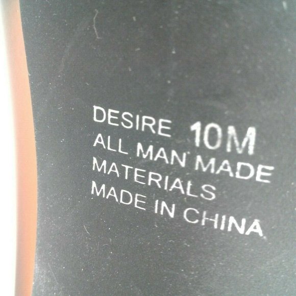 Rampage Desire Womens Black Slides Open Toe - Picture 7 of 8